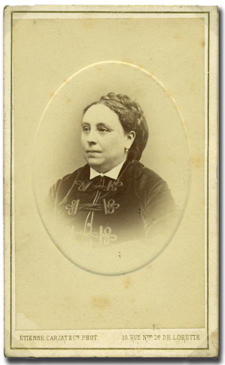 Die Frau eines Gelnhäuser Schäfhändlers in Paris, 1867