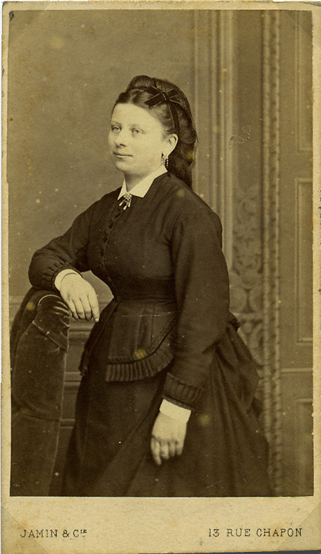 Die Frau eines Gelnhäuser Kaufmanns und Schafhändlers in Paris, 1872