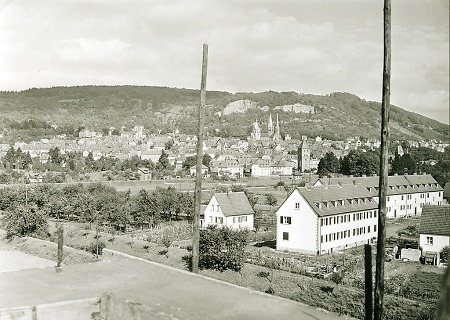 Die Siedlung Weiherfeld in Gelnhausen, um 1939