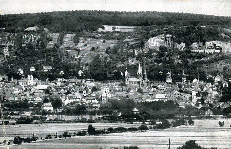 Stadtansicht von Gelnhausen, 1933-1945