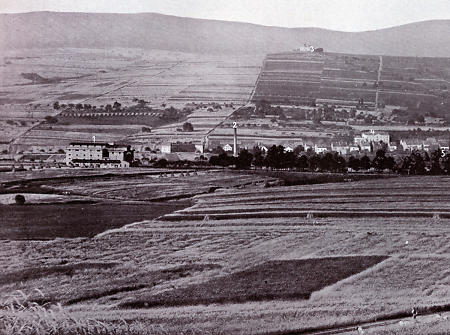 Der nördliche Teil des Stadtgebiets von Camberg, 20. Juli 1904