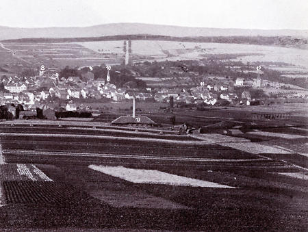 Der südliche Teil der Stadt Camberg, 20. Juli 1904