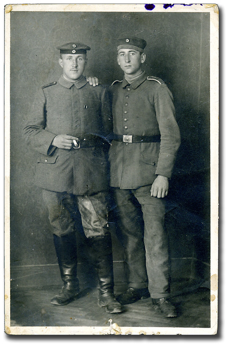 Zwei Soldaten aus Camberg, 1914-1918