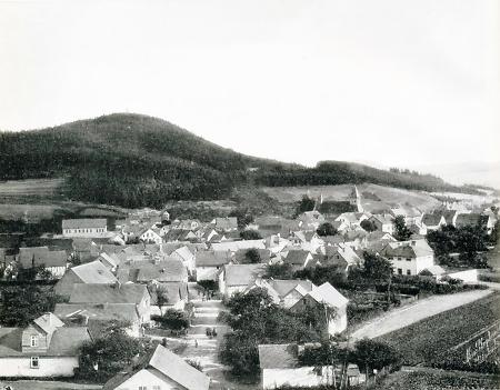Ortsansicht von Gladenbach, 1897