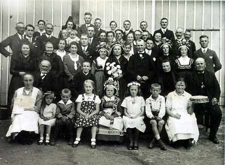 Hochzeit in Rüddingshausen, 1934