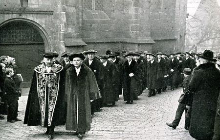 Festzug anlässlich der Behring-Feier der Universität Marburg, 1940