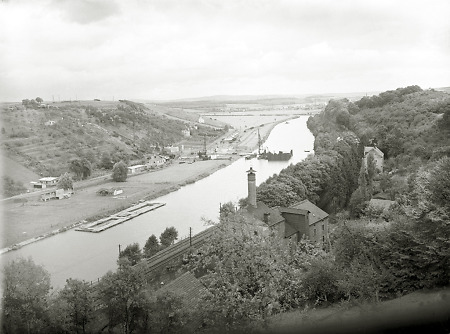 Bau der Autobahnbrücke bei Limburg 1937-1939 (3), 1937