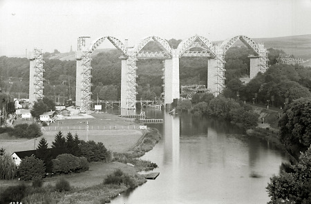 Bau der Autobahnbrücke bei Limburg 1937-1939 (28), 1938-1939