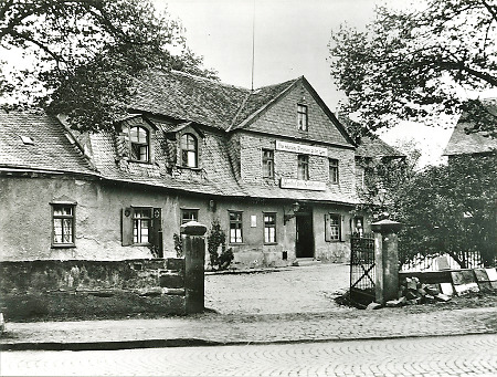 Der Gasthof zum Schützenpfuhl (Wirtshaus an der Lahn), um 1930?