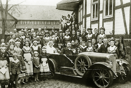 Hochzeit in Hassenhausen, Anfang der 1930er Jahre