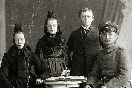 Familie aus Ebsdorf, vor 1918