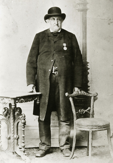 Älterer Mann aus Hachborn, um 1900