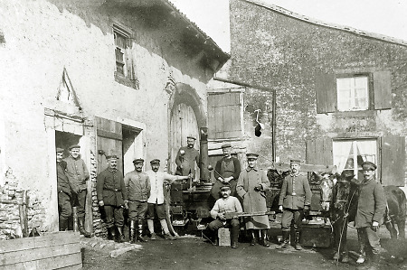 Soldaten während des Ersten Weltkriegs, 1914-1918