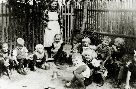 Kindergarten in Hachborn, um 1932