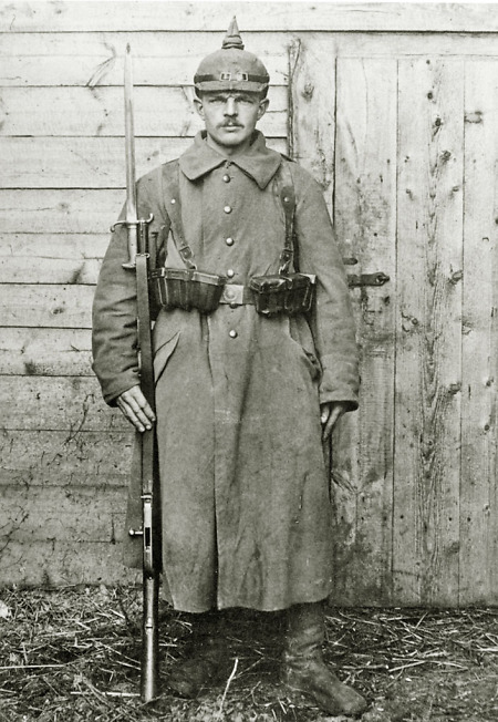 Junger Mann aus Hachborn als Soldat in Russland, Januar 1917