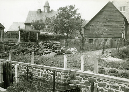 Dorfansicht von Waldaubach, um 1965