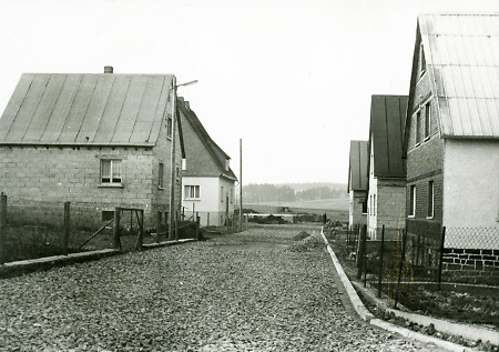Neubaugebiet in Waldaubach im Dillkreis, 1957