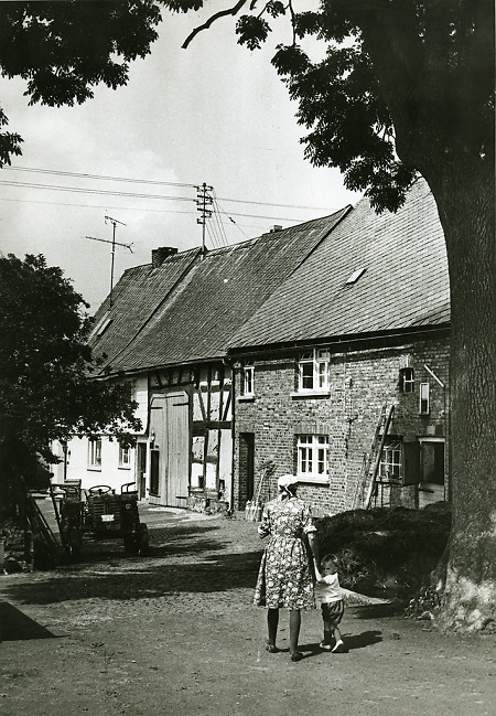 Bauernhof in Mademühlen, um 1960