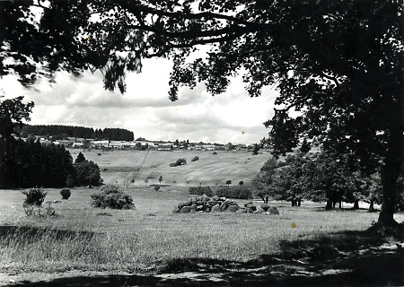 Blick auf Heisterberg, um 1956