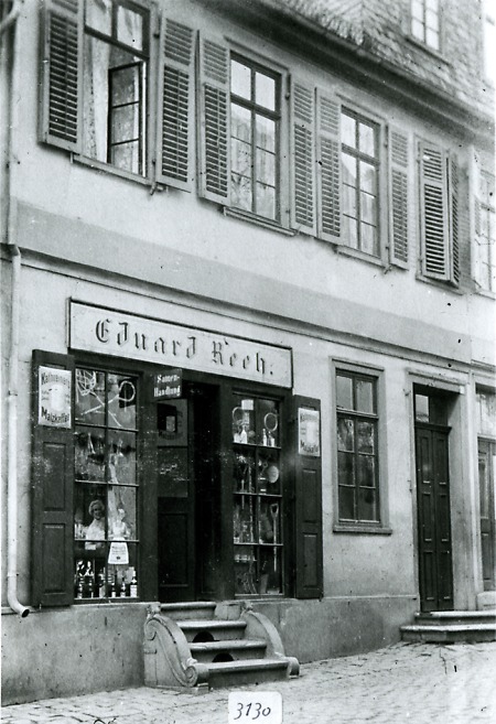 Gemischtwarenhändler Reeh in Weilburg, 1910er-Jahre