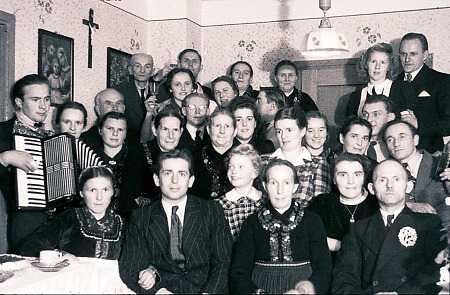 Silberhochzeit und Verlobung in Bauerbach, 1949