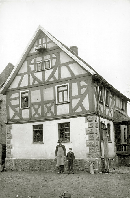Haus des Bäckermeisters Stumpf in Reiskirchen, 1923