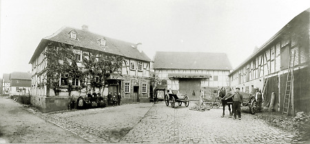 Großer Hof in Saasen, 1900