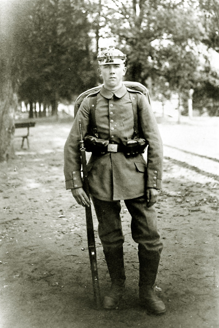 Soldat aus Reiskirchen, um 1900