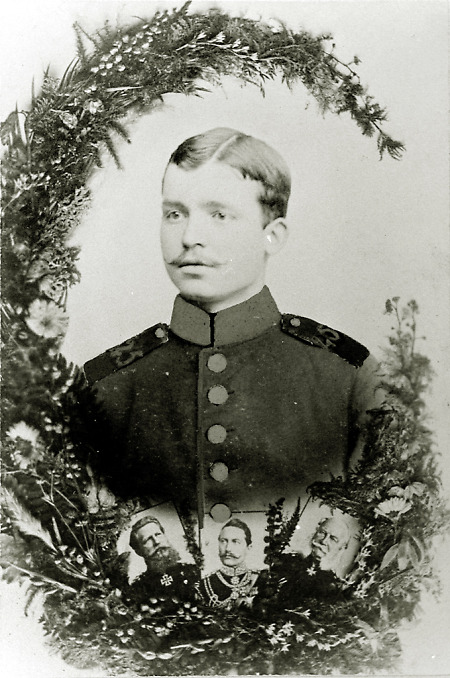 Soldat aus Reiskirchen, um 1910