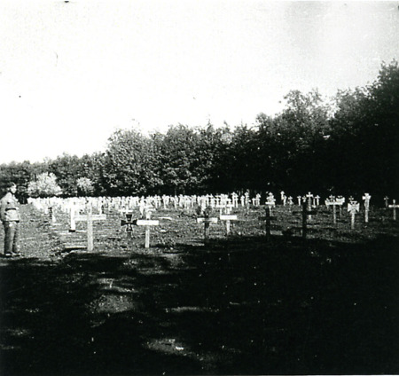 Der Friedhof in Kassel-Bettenhausen im Juli/August 1943, undatiert