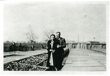 Zwangsarbeiterpaar in Kassel, um 1943