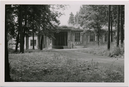 Gebäude der ehem. Munitionsfabriken in Stadtallendorf, um 1960