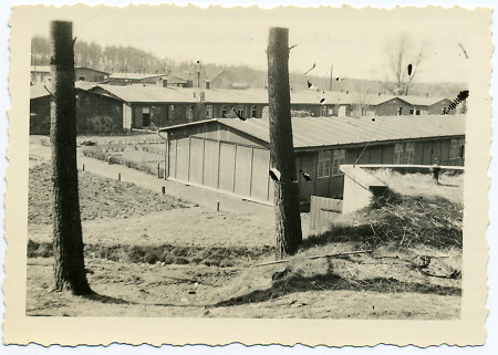 Das sogenannte Gemeinschaftslager in Stadtallendorf nach der Befreiung, 1945