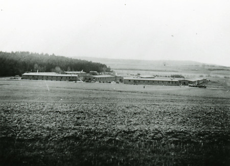 Blick auf das Reichsarbeitsdienstlager Drausmühle, undatiert