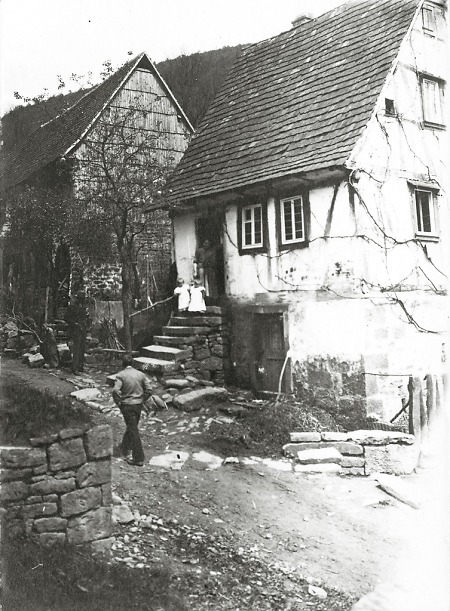 Häuserzeile in Langenthal, 1908