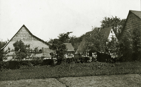Dorfansicht von Schlierbach, 1908