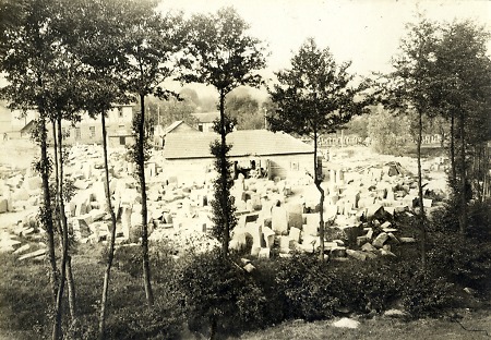 Die Steinindustrie in Lautern, 1908?