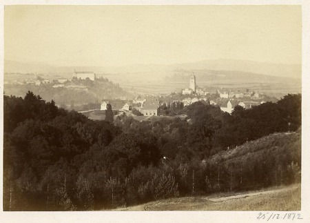 Blick von Westen auf Wildungen, 1872