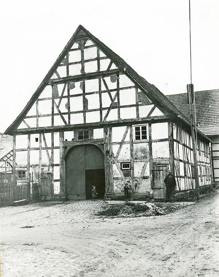 Bauernhof in Wrexen, 1930er Jahre?