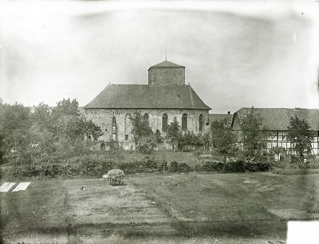 Kirche der Johanniterkommende Wiesenfeld, um 1890