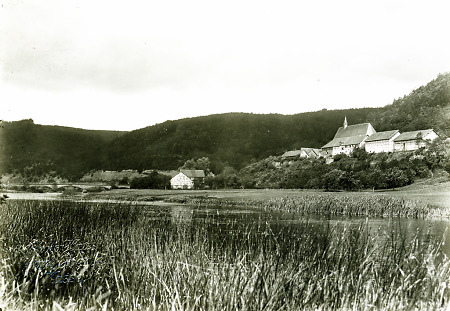 Das Dorf Berich an der Eder, vor 1912