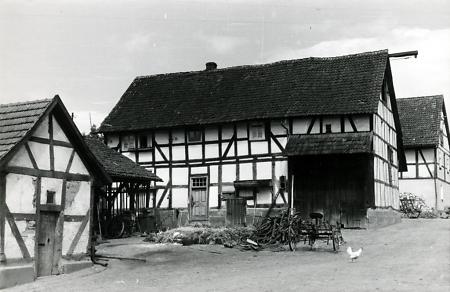 Hof in Leimsfeld, 1950