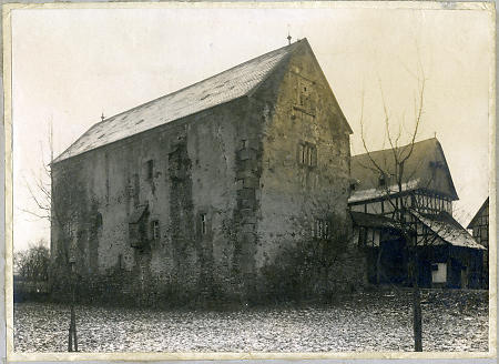 Der Unterhof in Fronhausen, Rückansicht, vor 1923