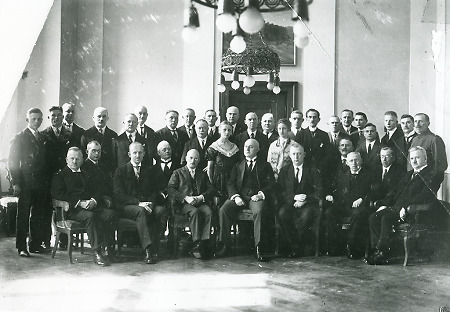 Der letzte Waldecker Landtag vor seiner Auflösung, 1929