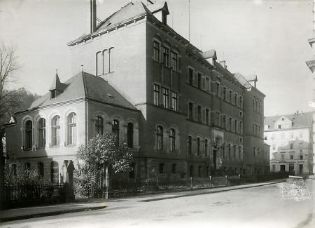 Die Marburger Augenklinik, um 1925