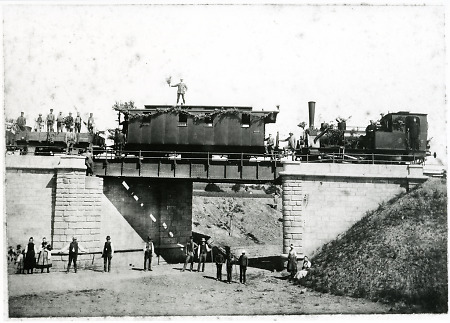 Einweihung der Bahnlinie Niederwalgern–Herborn, 1894