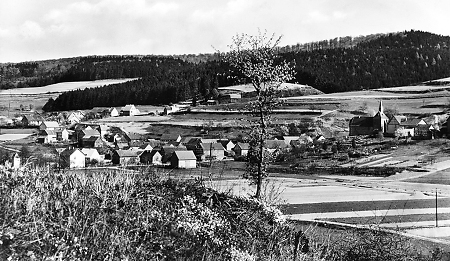 Rengershausen im Nuhnetal, um 1965