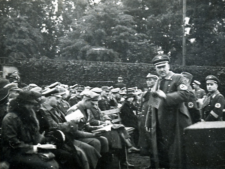 Teilnehmer des Treffens des „Grünen-Korps“ in Marburg, 11.-12. Mai 1935