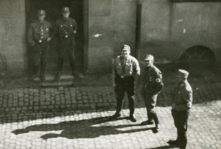 Besetzung der Druckerei Hermann Bauer in Marburg durch die SA, 13. März 1933
