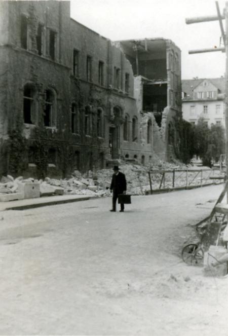 Bombenschäden in Marburg, 1944-1945